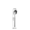 Acero Inoxidable 304 Vajilla Occidental Cuchillo, Tenedor, Cuchara de Estilo Romano, Cuchara de Servir, Espátula para Pasteles, Cuchillo para Mantequilla, Utensilios de Servicio para Restaurante