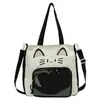 Bolsa de Tutoría para Estudiantes Transfronteriza Estilo Japonés Gato Lindo Bolso de Hombro Bolsa Ita de Anime Bolsa para Uniforme Jk Bolso Cruzado para Viajero