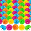 Flores de caléndula artificiales de 6 cm transfronterizas, claveles, lilas, flores decorativas para el Día de Muertos y ceremonia de carnaval
