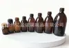 Suministro Local de Fábrica Botella de Reactivo de 250 ml Botella de Líquido Oral de 30 ml Botella de Vidrio Marrón para Enzimas Botella para Jarabe