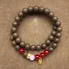Item mais vendidoPulseira de contas de incenso tradicional feita de ervas medicinais chinesas naturais, feita à mão, em estoque na fábrica, disponível para atacado