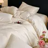 2026 Nova Classe A Grau Mãe e Bebê 60S 100% Algodão Puro Jacquard Escovado Estilo Luxo Leve Casa Simples Espessado Conjunto de Quatro Peças