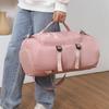 Venta al por mayor de fábrica Mochila de viaje Bolsa deportiva para fitness con separación seca y húmeda Equipaje de moda ligero para viajes de corta distancia