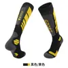 Calcetines de esquí profesionales europeos y americanos en stock para mujer, cálidos, engrosados para invierno, adecuados tanto para snowboard como para esquí, resistentes a la presión, calcetines deportivos de tubo largo para hombre