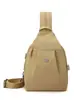 Elegante y Versátil Bolso de un Solo Hombro con Múltiples Bolsillos, Bolso de Mano Ligero Plegable, Estilo Minimalista, Correa de Hombro con Cremallera, Convertible en Mochila