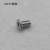 Parafusos de Cabeça Chata Cruzados 4*8 Conector de Fixação de Cantoneira para Porta e Janela com Estrutura de Alumínio Parafusos de Rosca Máquina Cor Níquel Preto Cor Dourada