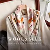 26 Estilos Nuevos de Pañuelos Cuadrados Pequeños de Seda y Lana a Doble Cara con Bloques de Color, Hechos de Seda de Morera y Lana de Seda Genuina, Modernos y Versátiles para Todas las Estaciones
