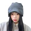 Touca Artística Feita à Mão Original, Estilo Retrô Wasteland Tie-Dye Turbante para Mulheres, Chapéu Estilo Minimalista que Afina o Rosto