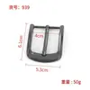 Fivela de Alfinete Nova de Liga Metálica Pronta de Fábrica Fivela de Cinto de Liga Metálica para Homens e Mulheres Estilo Coreano Fivela de Alfinete de Fivela Japonesa Fivela de Cinto Casual
