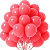 Globos de 10 pulgadas Engrosados Macaron Mate Set de 50 Globos Decoración para Celebración Festiva Fiesta de Cumpleaños Arreglo