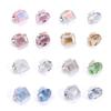 Pedrería para Uñas con Diamantes Grandes Brillantes, Pedrería Transparente Tipo Hielo con Parte Posterior Puntiaguda, Pedrería Apilada, Cubos de Azúcar Cristalino con Forma de Flor Rosa y Huevos de Paloma