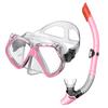 Equipo de Buceo Especial Transfronterizo Snorkel Semi-Seco Gafas de Buceo de Silicona Set Respirador Equipo de Snorkel Buceo Libre
