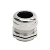 Conector Impermeable para Cable Tipo G de Latón Niquelado Hongjues Conector de Abrazadera de Cable con Rosca Británica Conector de Prensaestopas