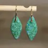 Brincos de Argola com Pingente de Gota de Água da Moda para Mulheres Exquisitos Brincos Brincos de Pedra do Imperador brincos