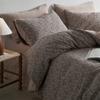Nuevo Conjunto de Cuatro Piezas Jacquard Teñido Doble de Algodón Primavera y Verano Funda de Edredón Floral Vintage Ropa de Cama para Dormir sin Ropa