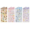 Pegatinas con Relieve de Animales de Dibujos Animados Lindos Shanle para Diario DIY, Póster, Decoración de Teléfono Móvil, Premios para Niños