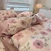 Tecido espessado lençol de cama capa de edredom conjunto de quatro peças tecido de cama sarja tecido de largura larga liquidação outros outros