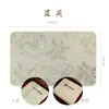 Brocado Brocado Liso Caligrafia e Pintura Tapete Novo Tapete de Chá Zen Chinês Guofeng Tapete de Chá Tapete de Conjunto de Chá Estudo Quatro Tesouros Livro