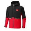 Conjunto de ropa deportiva de primavera y otoño para equipo de China, chaqueta con capucha unisex, uniforme escolar, uniforme de equipo para actuaciones grupales, con logotipos de equipo personalizables