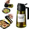 Olla de Aceite en Spray de Doble Propósito Dos en Uno Atomizador Olla de Aceite Cocina Hogar Gran Capacidad Botella de Vidrio para Aceite de Oliva Botella para Control de Aceite