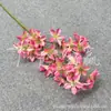 Flores Artificiales: Ranúnculo, Lirio del Valle, Oncidium, Decoración de Salón de Bodas, Arreglos Florales, Decoración Suave, Decoraciones de Techo, Lirio de Calas