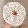 Goma de pelo grande estilo coreano para mujer, alta elasticidad, banda elástica para el pelo duradera, accesorio para el pelo de encaje de alta gama, venta al por mayor