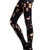 Calcetines Asimétricos Europeos y Americanos de Primavera y Otoño Calcetines Rasgados Pantalones de Terciopelo Beggar Pantalones de Nueve Puntos Pantalones con Agujeros Calcetines de Base Cintura Alta