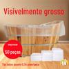 Bolsa de banho descartável Bolsa de banheira Barril de viagem engrossado Barril dobrável Bolsa de banho Saco plástico grande para hotel doméstico