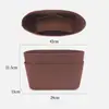 LiquidaciónBolsa de almacenamiento de fieltro, bolsa interior, bolsa de maquillaje de escritorio, forro de bolsa de mano, bolsillo interior