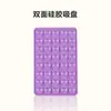 Producto Nuevo Transfronterizo Adecuado para Apple Android Soporte Perezoso 40 Ventosas para Teléfono Móvil Pegatinas Cuadradas de Ventosa de Silicona Doble Cara