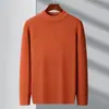 Suéter Básico para Hombre 2026, Cuello Semi Alto, Forro Polar, Engrosado, Casual, Versátil, Tejido Base, Para Hombre, Ropa para Papá