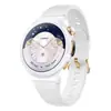Aplicável para Huawei Watch 6/6 Pro Pulseira de Relógio Tipo Pressão de Silicone Estilo Igual Oficial Fivela Fácil Pulseira de Relógio de Silicone com Grão Plano