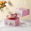 Conjunto de Xícara e Pires de Cerâmica para Café Exportação Transfronteiriça Fresco e Simples Caneca Requintada de Alto Padrão Xícara de Chá de Alto Valor