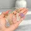 Collar de Calabaza con Piedra Ojo de Gato, Joyería con Colgante Perforado Multicolor, Accesorios de Nuevo Estilo Chino, Producto Popular para Transmisión en Vivo, Directo del Fabricante