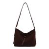 Bolsa Tote Relaxation Retro Mochila de Grande Capacidade Bolsa Feminina 2025 Primavera Nova Chegada Bolsa de Ombro Multiuso Crossbody