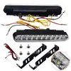 Luces Diurnas para Coche 30LED Luces Diurnas LED Luces Diurnas LED 30 Luces Luces de Conducción LED con Luz Amarilla Direccional