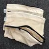 Bolsa de Malha de Algodão com Zíper, Bolsa de Armazenamento com Zíper, Bolsa de Embalagem para Roupas, Bolsa Portátil de Armazenamento com Zíper, Bolsa à Prova de Poeira para Sapatos de Couro