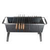 Estufa plegable portátil de fábrica para traje 50/60/80/100 engrosada para el hogar para exteriores, parrilla para barbacoa, herramientas para horno