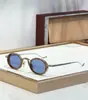 Gafas de Sol Jmm Varda Moda Transfronteriza Retro Metal Marco Ovalado para Hombres y Mujeres, Versátiles de Moda para Vacaciones Fiestas