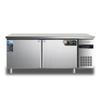 Mesa de Trabajo para Conservar Frescura Congelador Comercial Mesa de Operación de Refrigeración y Congelación para Tienda de Té con Leche Mesa de Trabajo de Refrigeración y Congelación