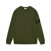 Sudadera de Manga Larga de Color Sólido Piedra con Cuello Redondo Estilo Piedra Cruz Estrella para Hombres y Mujeres, Hecha en Fábrica, Corte Holgado, Sin Capucha