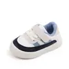 Sapatos para Bebês Sola Macia Primavera Masculinos e Femininos Sapatos de Bebê Sapatos Casuais Infantis Velcro Sapatos de Lona MY22-7