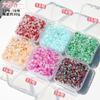 Cristal de Tempestade de Pedra Quebrada Resina Fluxo de Areia Gato Patinha Mahjong Agitador Irregular Colorido Diamantes Triturados Materiais DIY