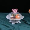 Calientes Decoraciones de Mesa de Postres para Fiesta de Cumpleaños Soporte para Exhibición de Pastel Bandeja para Refrigerios Hora del Té Comida Fría Vajilla Plato de Fruta
