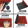 Tapete de Mesa Antiderrapante de Borracha Natural, Lado Único com Transferência Térmica de Anime, Suporta Personalização, Fornecimento de Estoque Pronto para Exportação e Personalização de Amostras