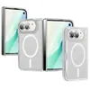 Aplicable a Funda de Teléfono Magnética Duo para iPhone TPU Integrado Plegable Izquierdo y Derecho Ancho Protector Anticaída 18Plegados
