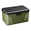 Caja de Almacenamiento de Herramientas Portátil, Gran Capacidad, Caja de Almacenamiento con Contraseña de Compartimentos Múltiples, Caja Organizadora Apilable para Artículos Varios Montada en Coche