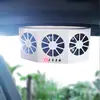 Nuevo Dispositivo de Refrigeración para Coche Alimentado por Energía Solar, Ventilador de Escape para Coche, Ventilador de Escape de Circulación de Aire, Ventilador de Ventilación para Coche