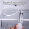 Juego de Cinco Piezas para Limpiar el Orificio de Drenaje del Refrigerador y Desatascar Limpiador de Orificio de Drenaje de Nevera