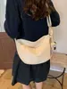 Bolsa transversal Yuezi estilo retrô Maillard popular deste ano 2026 nova tendência versátil moderna casual bolsa de bolinho